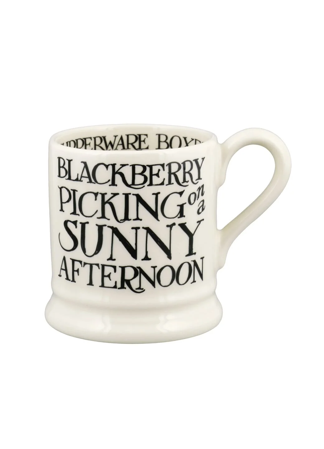 Emma Bridgewater Black Toast Blackberry 1/2 Pint Mug