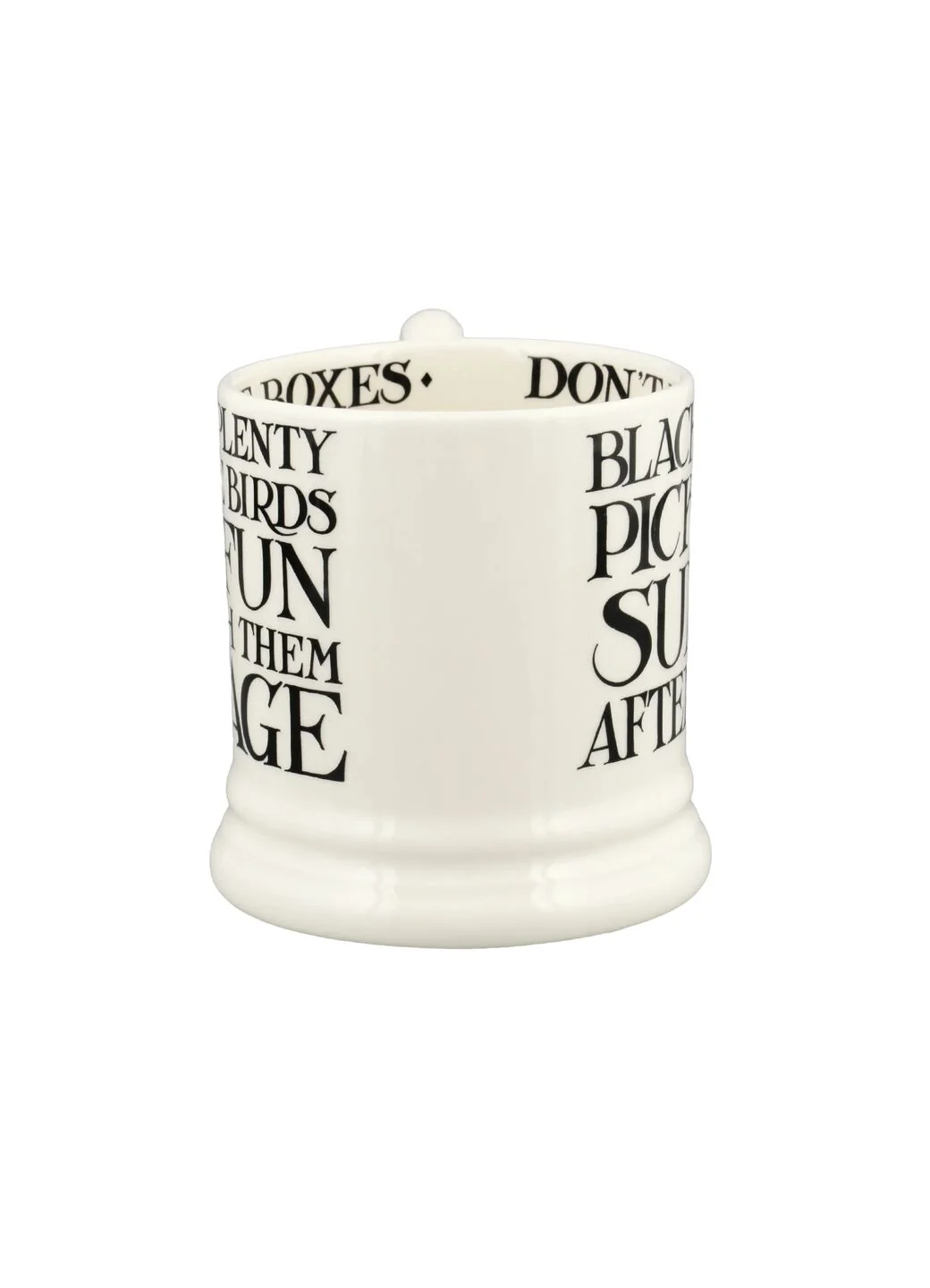 Emma Bridgewater Black Toast Blackberry 1/2 Pint Mug - Image 6