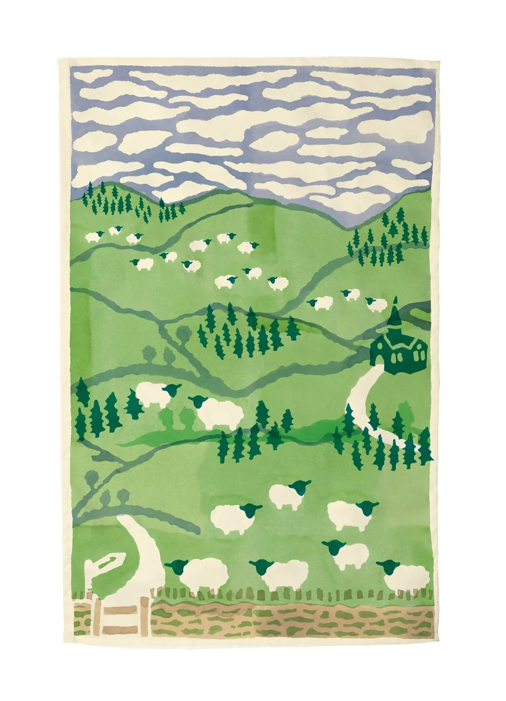 Emma Bridgewater Mountain Sheep Tea Towel - Image 3