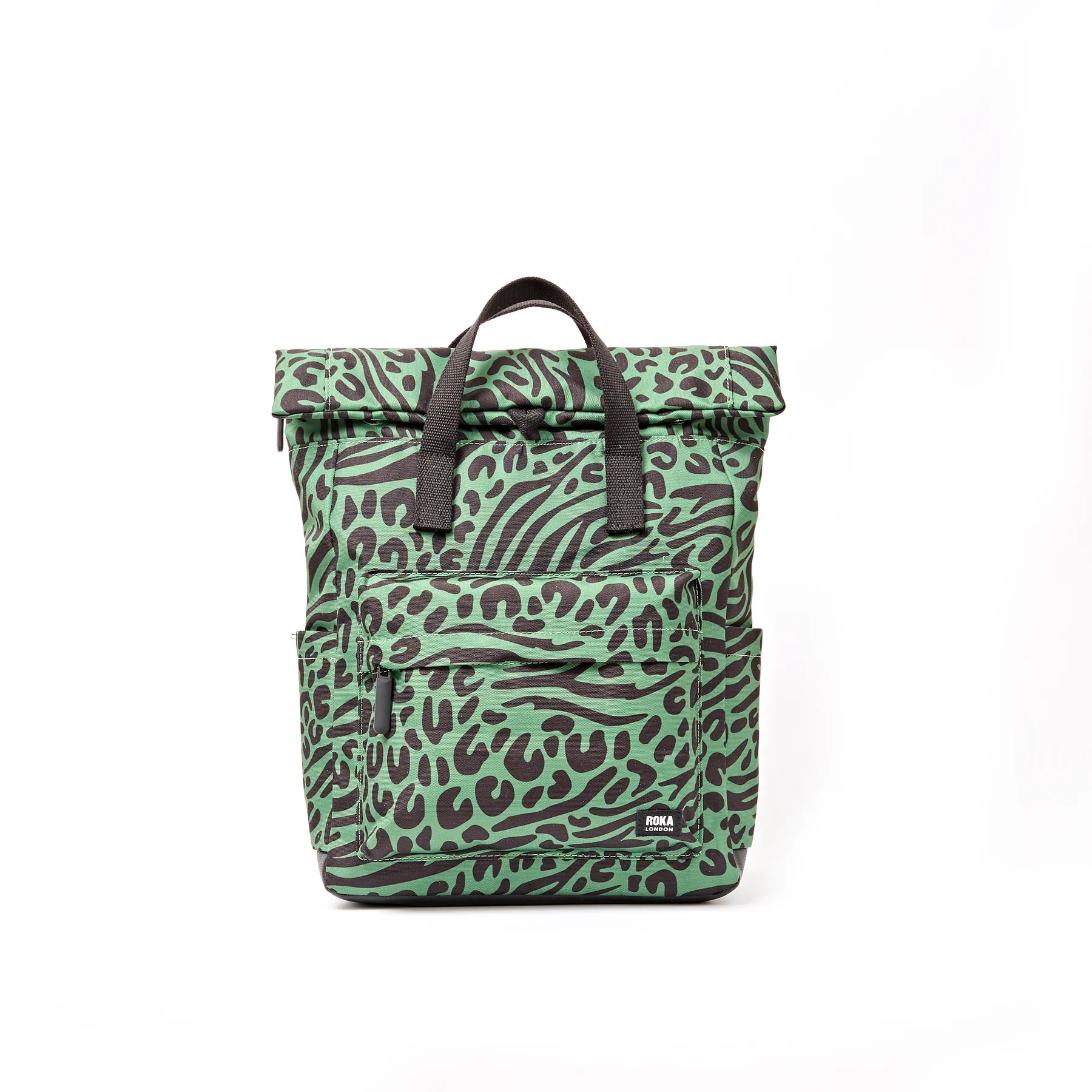 Roka Canfield Rolltop Backpack Mixed Animal Artichoke Medium