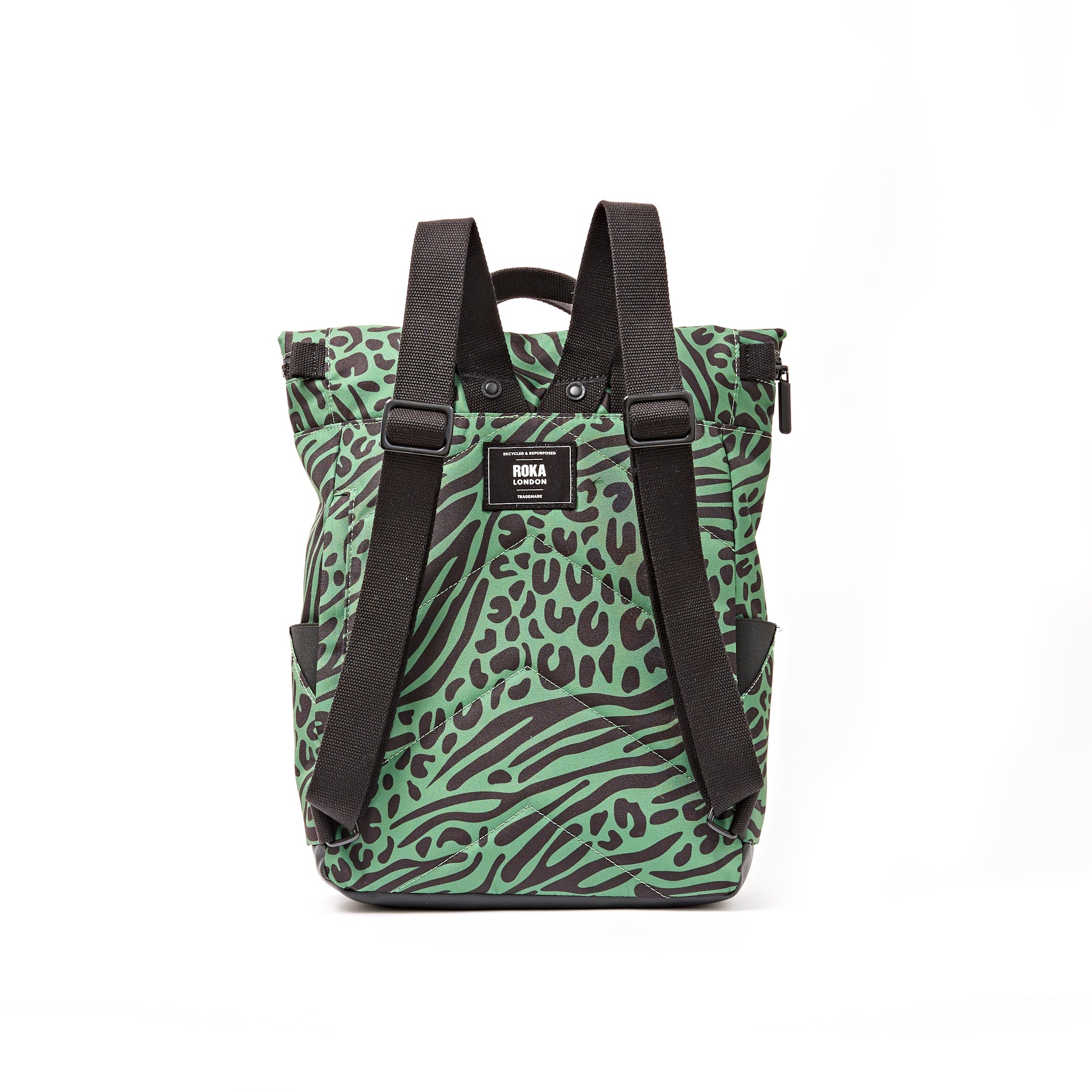 Roka Canfield Rolltop Backpack Mixed Animal Artichoke Medium - Image 4