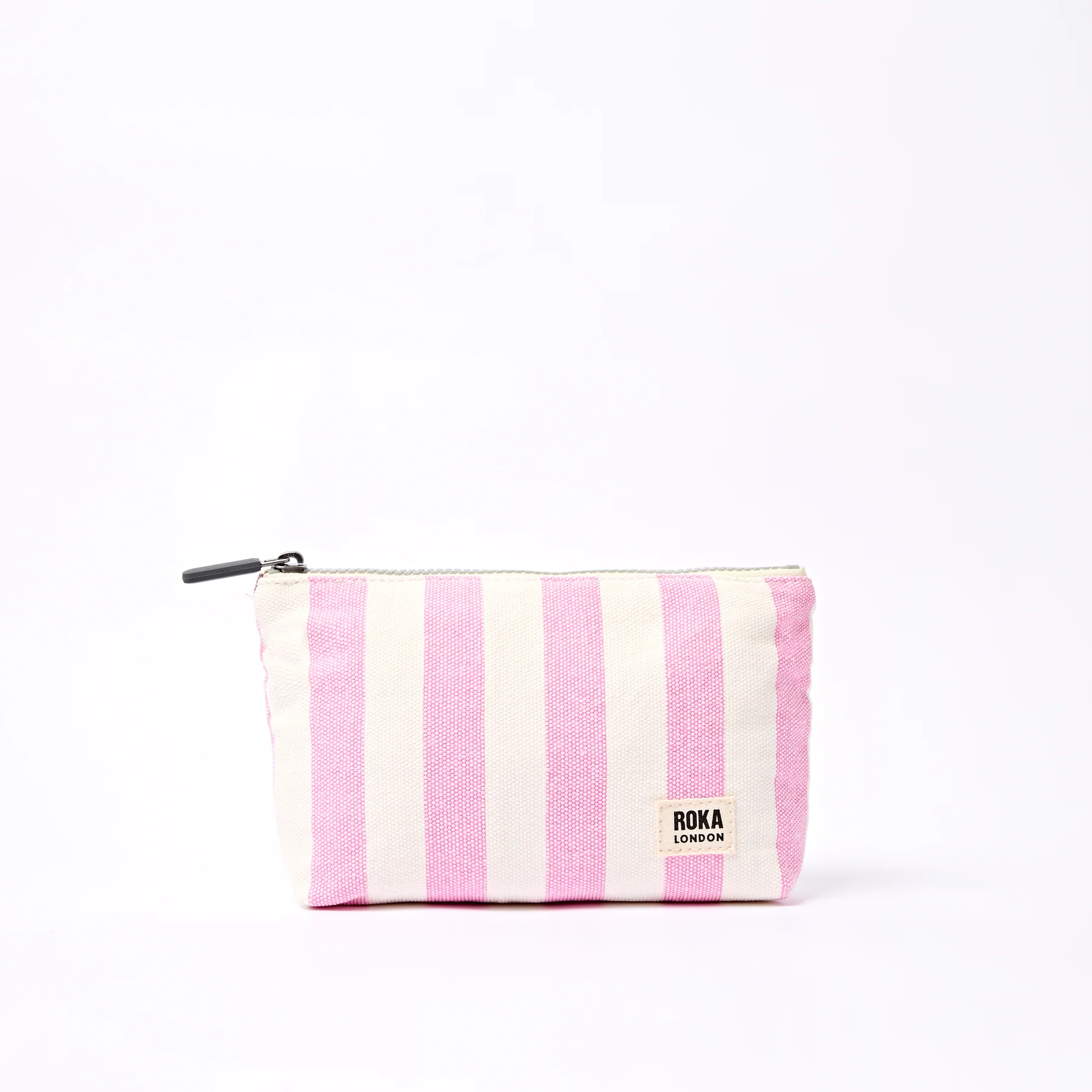 Roka Maida Vale Pouch Small in Sherbert Cotton Canvas