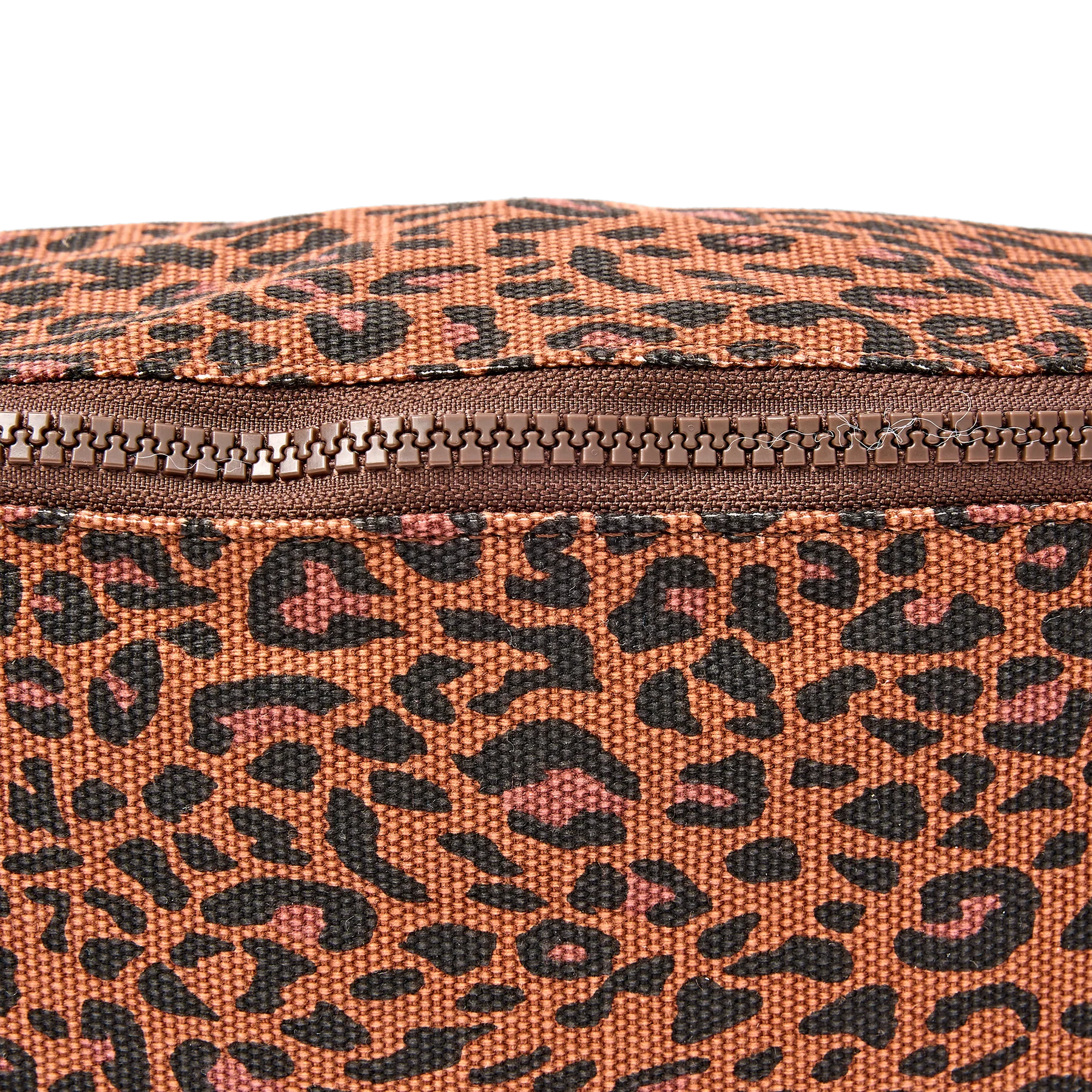 Roka Mill Hill Crossbody Bag in Leopard Mini Cotton Canvas - Image 6