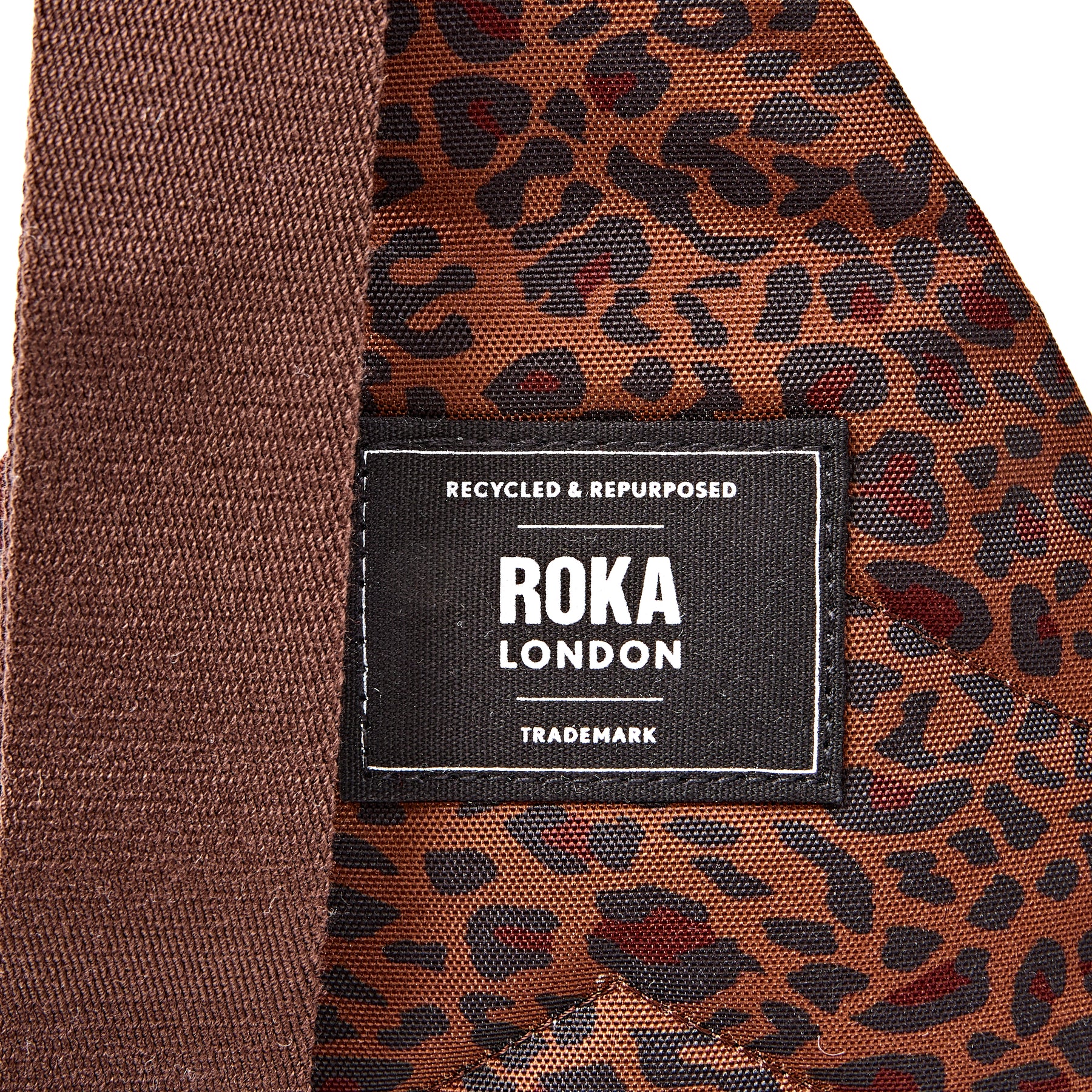 Roka Willesden Sling Bag Mini Leopard - Image 9