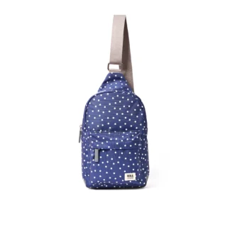 Roka Willesden Sling Bag Navy Polka