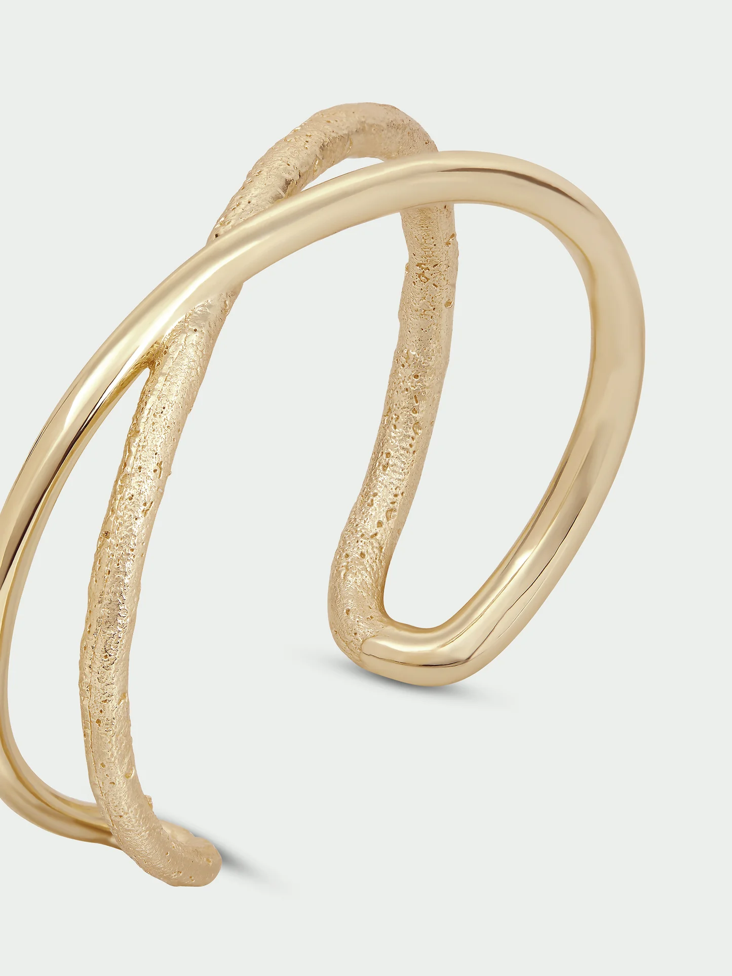 Tutti & Co Alder Bangle Gold - Image 2