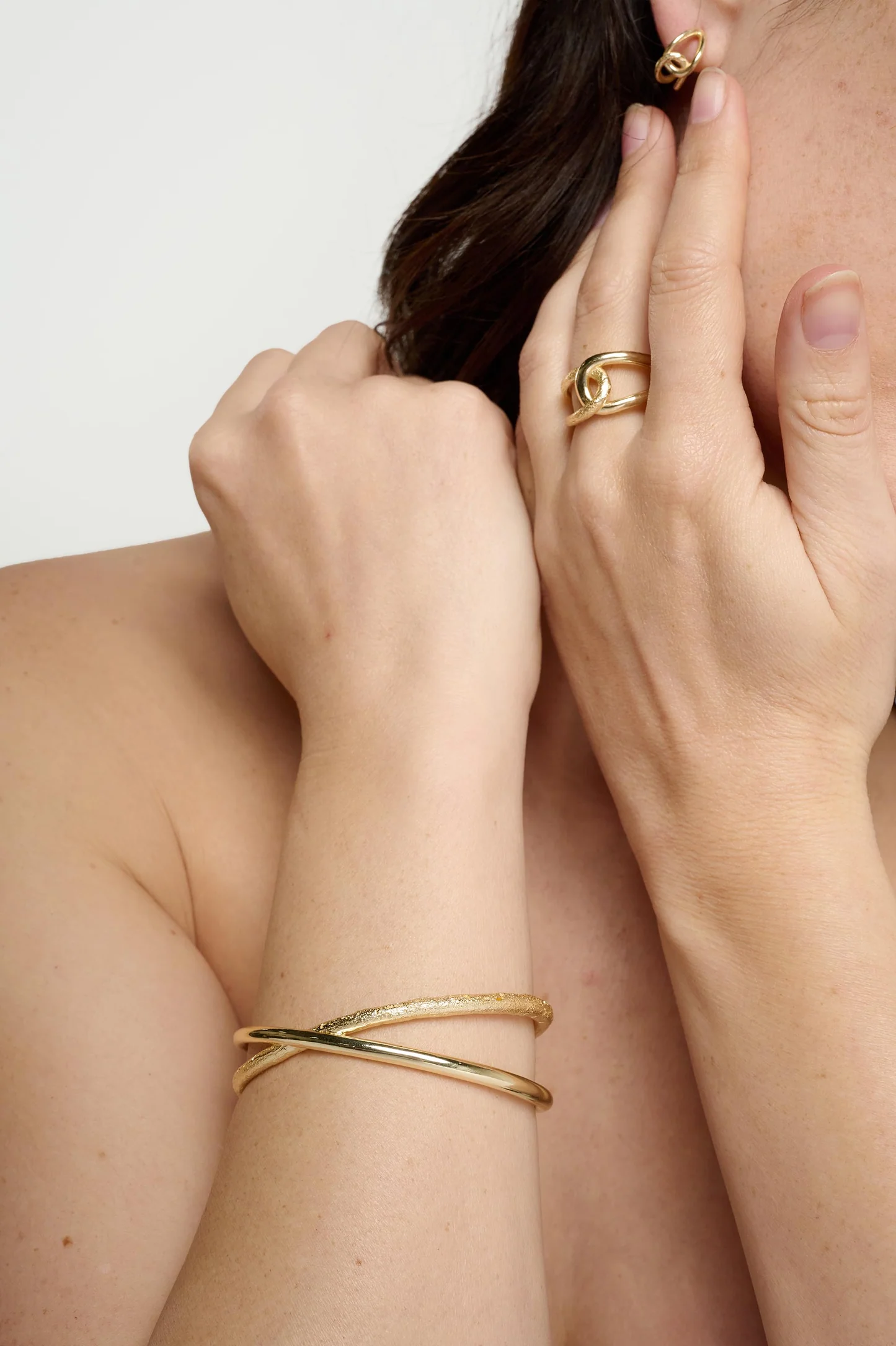 Tutti at Gifted Boston Spa - Alder Bangle Gold BR749G