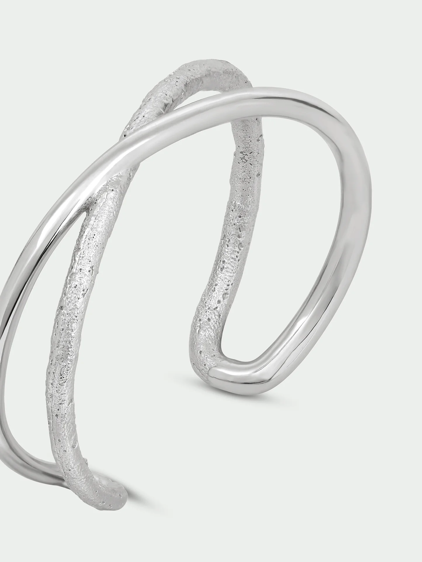 Tutti & Co Alder Bangle Silver - Image 4