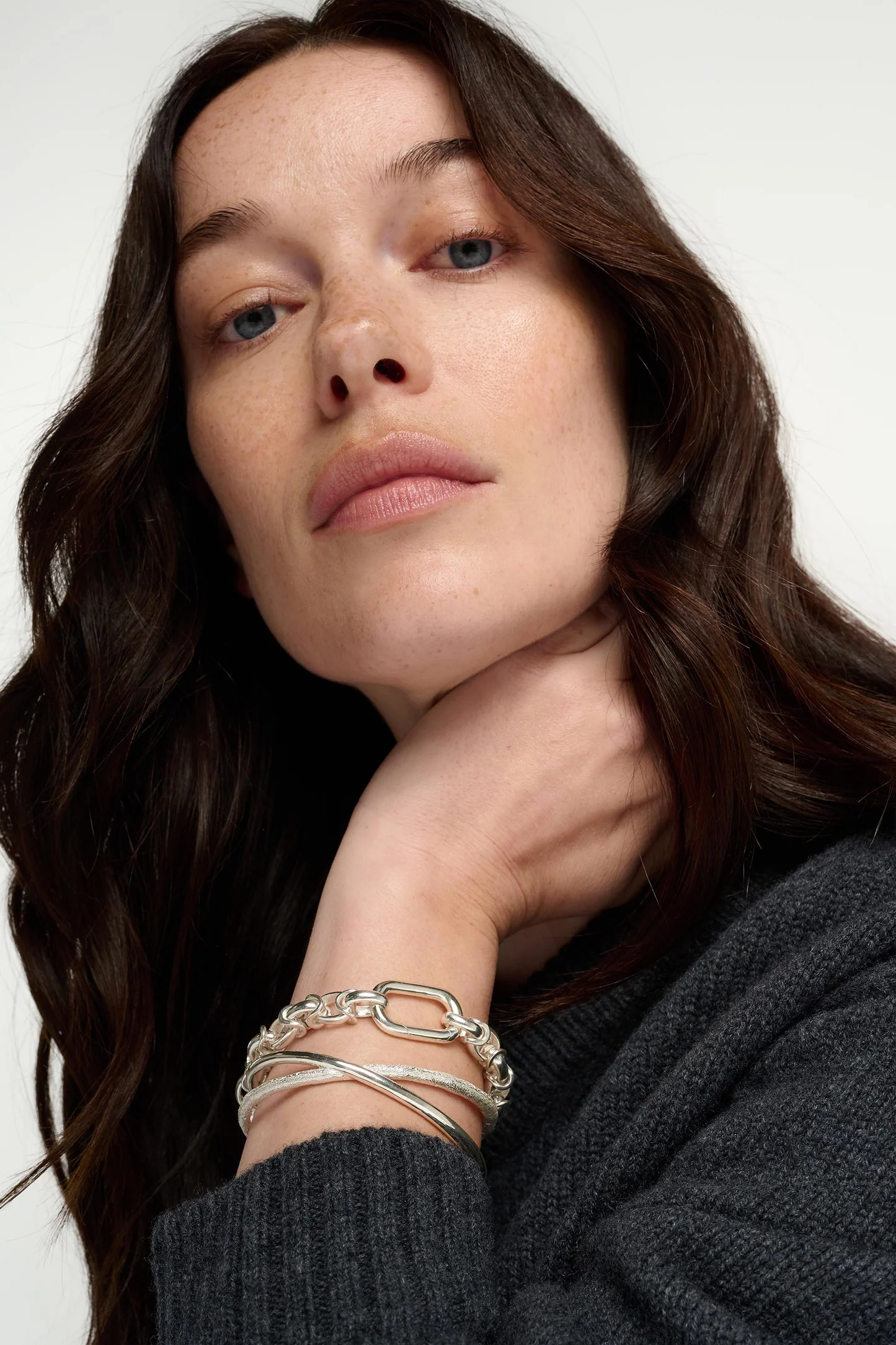 Tutti & Co Alder Bangle Silver - Image 7