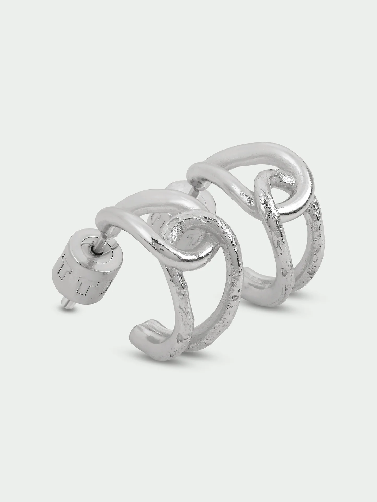 Tutti & Co Alder Earrings Silver - Image 4