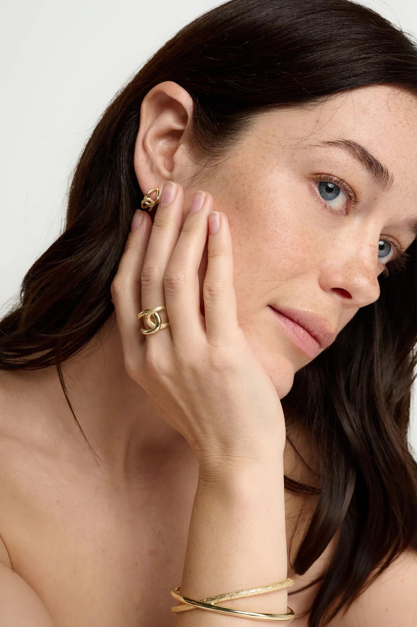 Tutti & Co Alder Ring Gold - Image 7