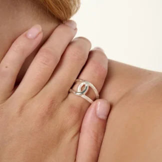 Tutti & Co Alder Ring Silver