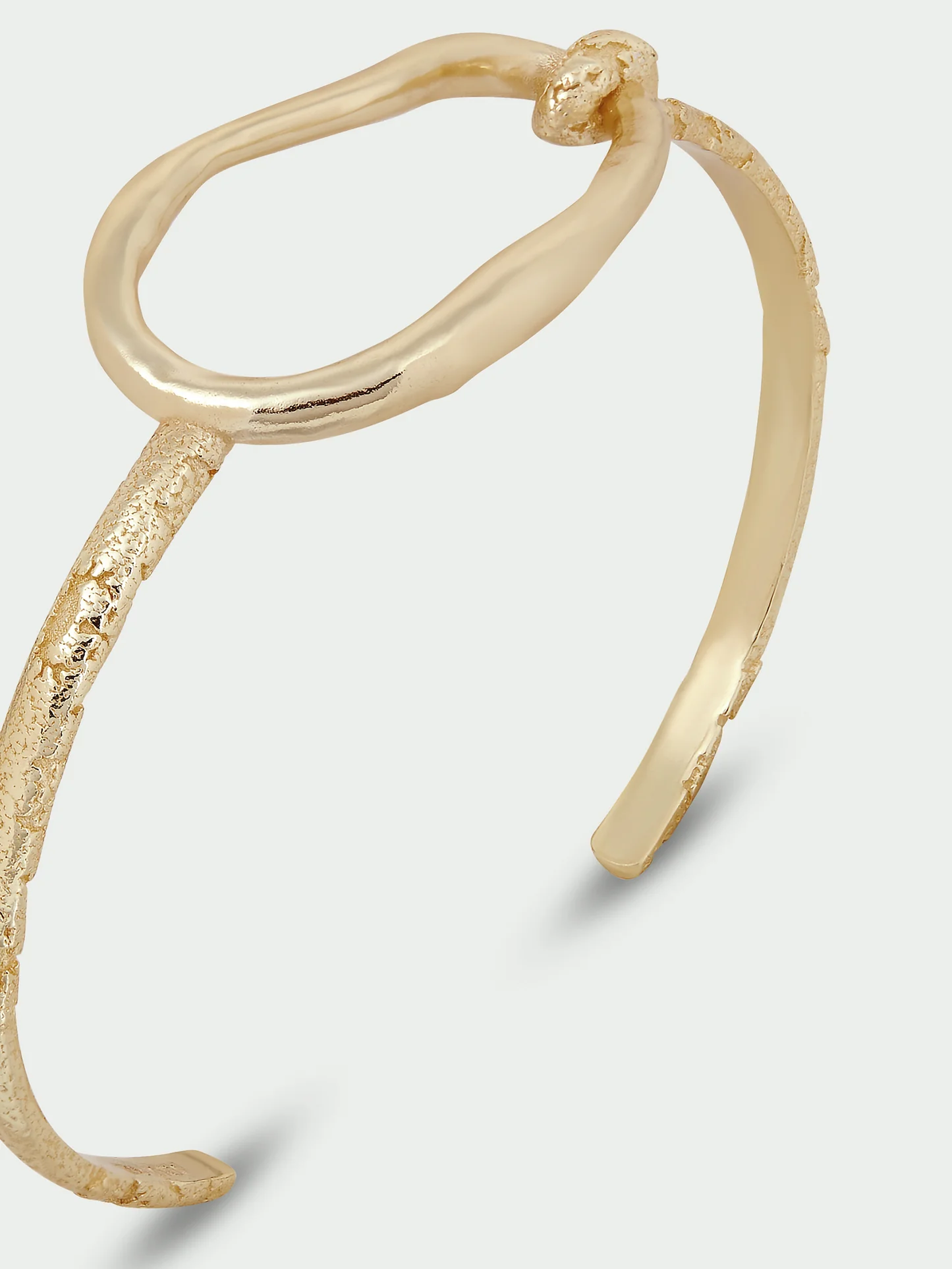 Tutti & Co Birch Bangle Gold - Image 4