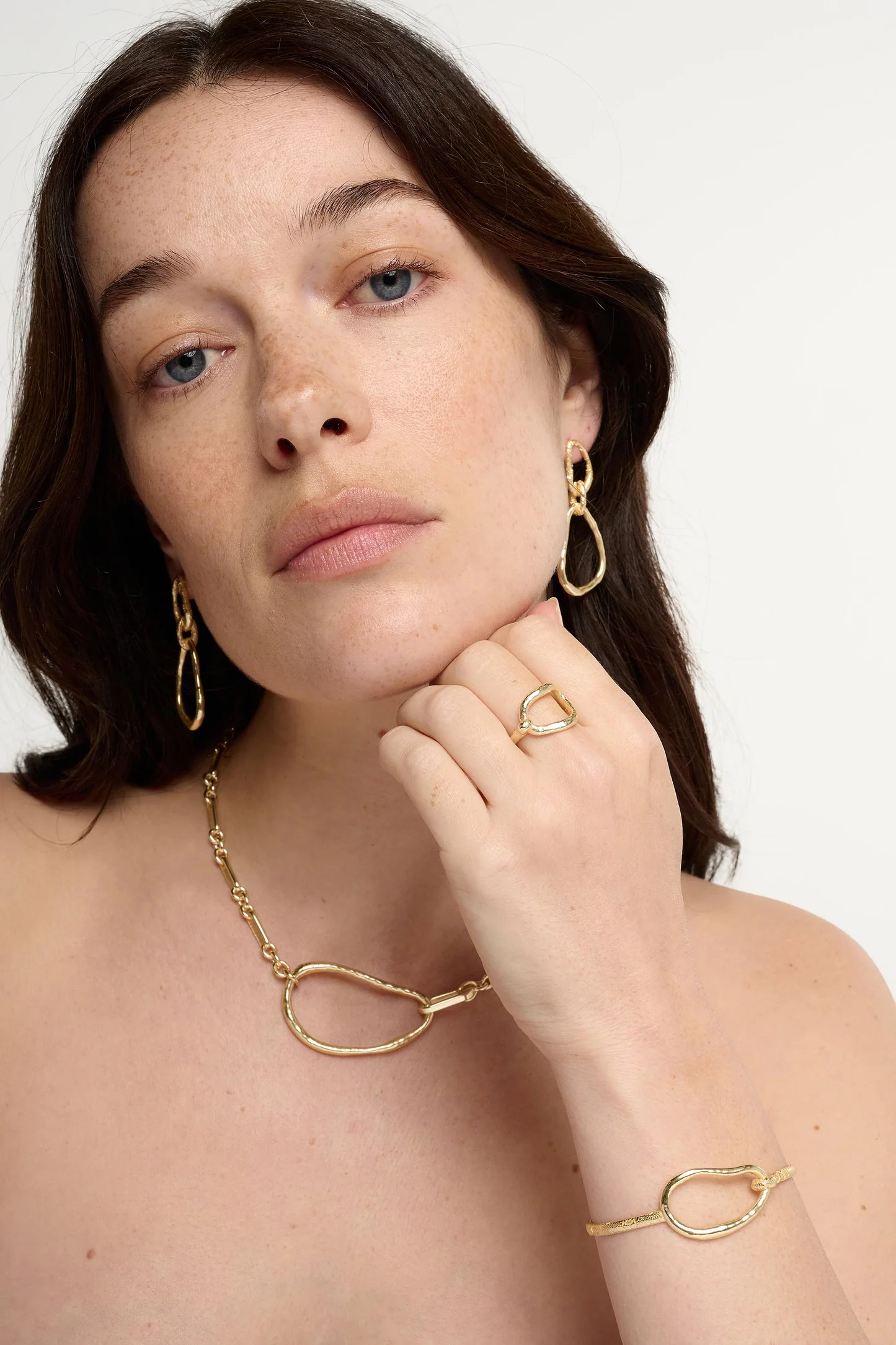 Tutti & Co Birch Earrings Gold - Image 4