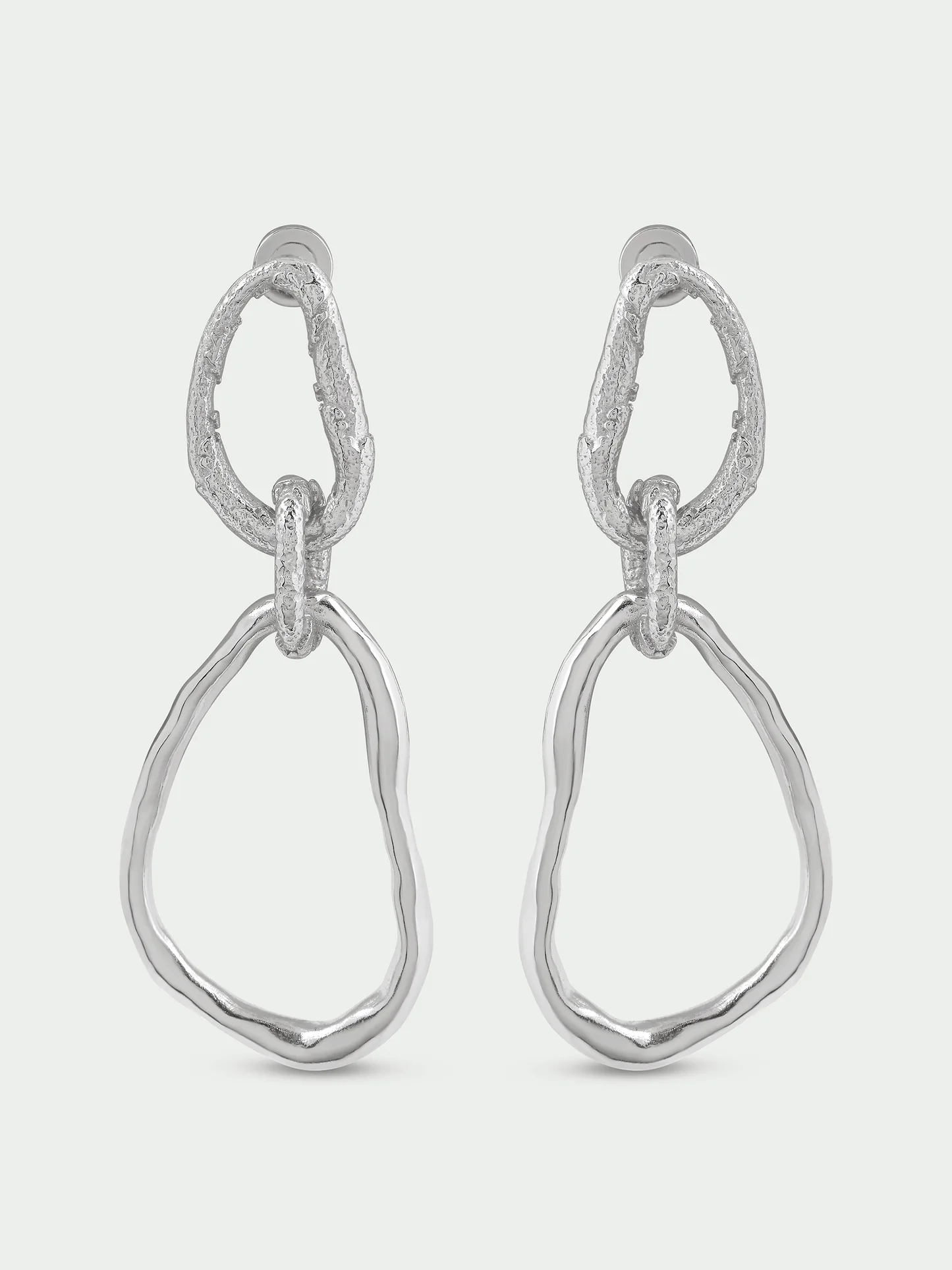 Tutti & Co Birch Earrings Silver - Image 2