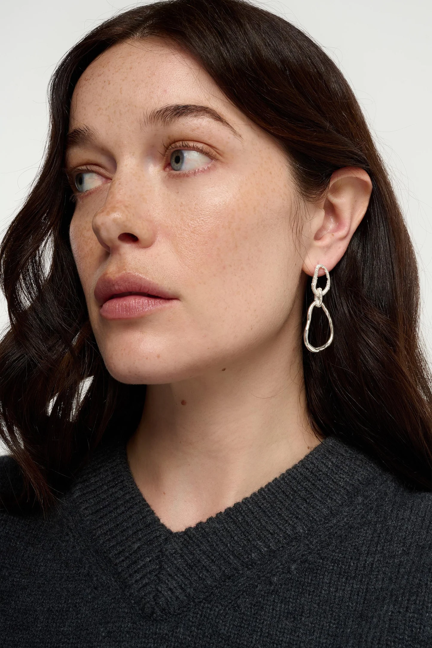 Tutti & Co Birch Earrings Silver - Image 5