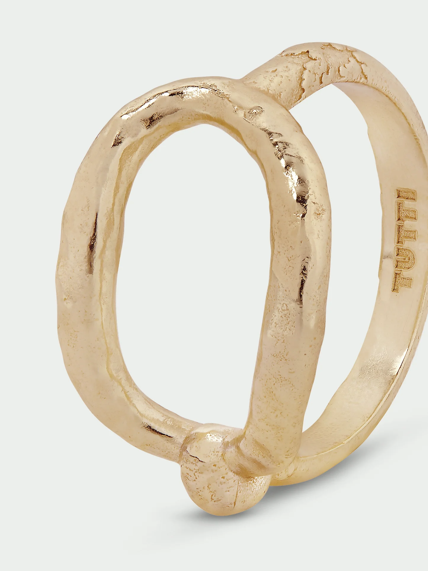 Tutti & Co Birch Ring Gold - Image 2