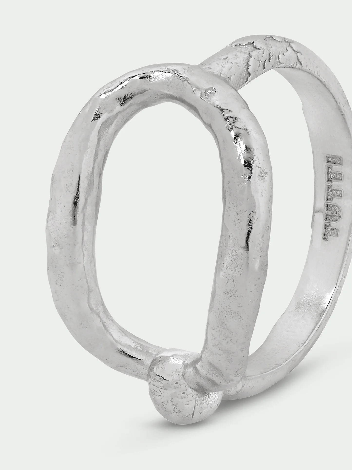 Tutti & Co Birch Ring Silver - Image 5