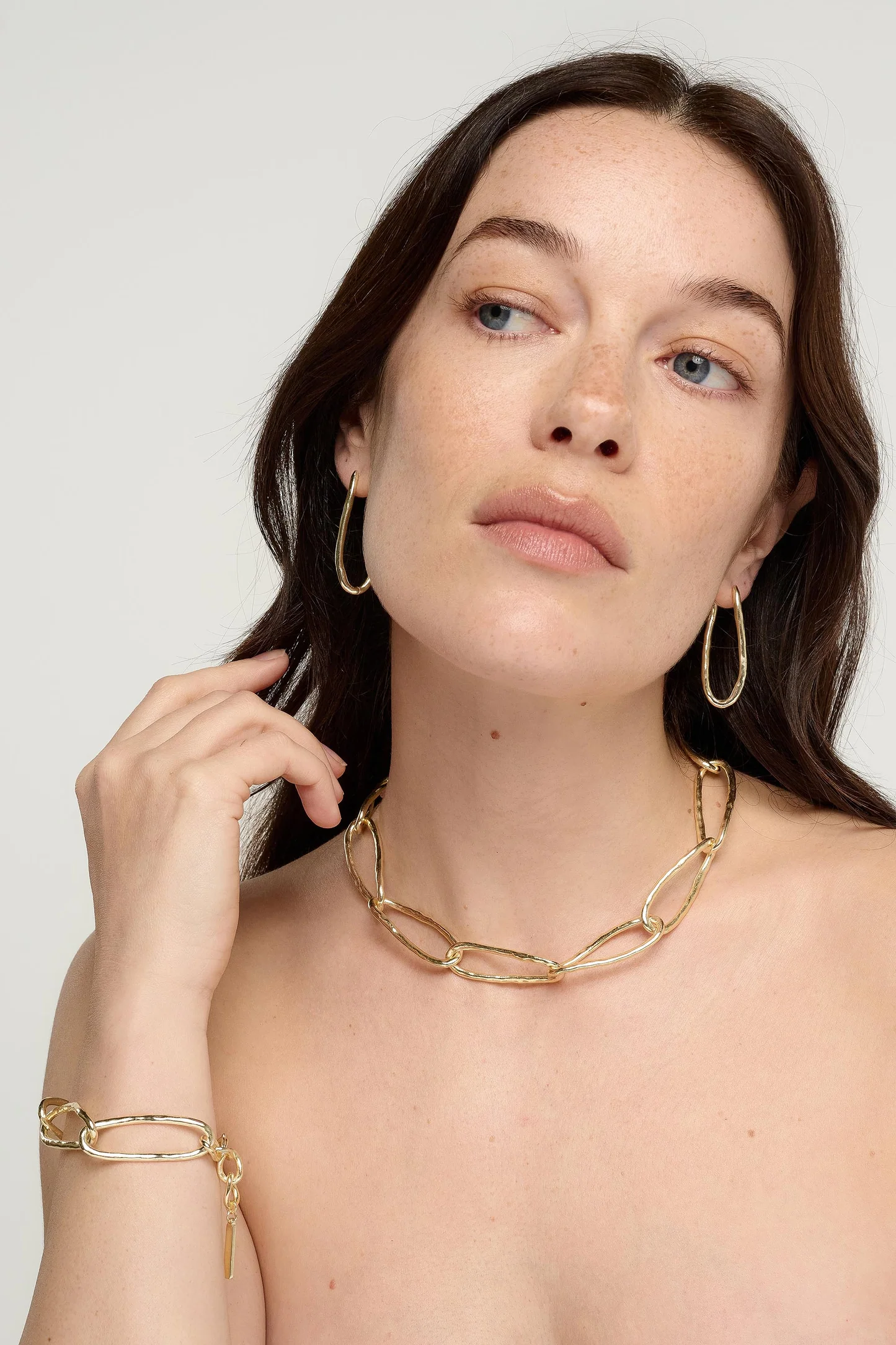 Tutti & Co Blend Earrings Gold - Image 4