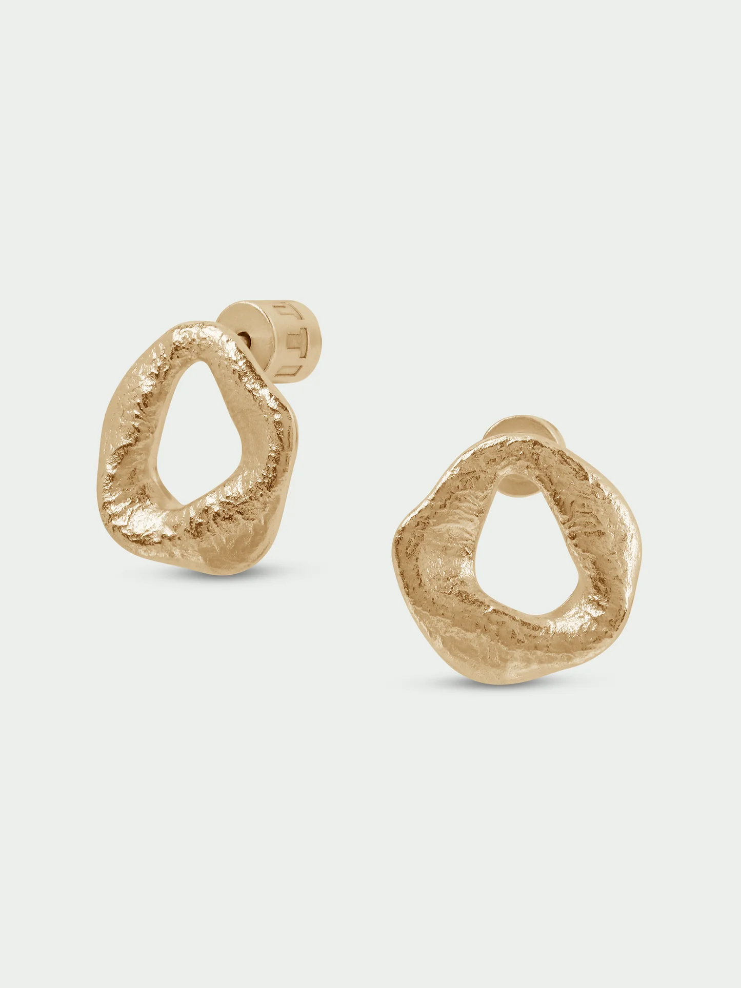 Tutti & Co Delta Earrings Gold - Image 2