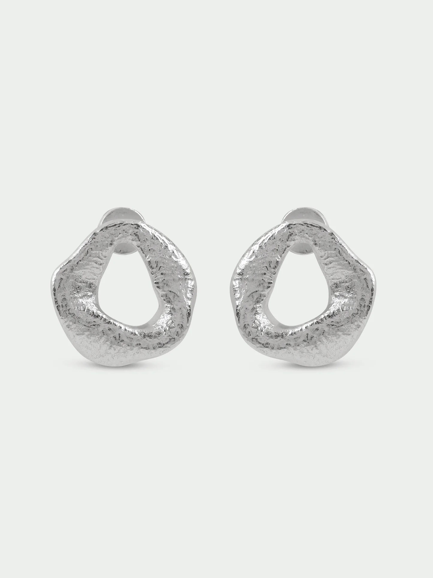 Tutti & Co Delta Earrings Silver - Image 2