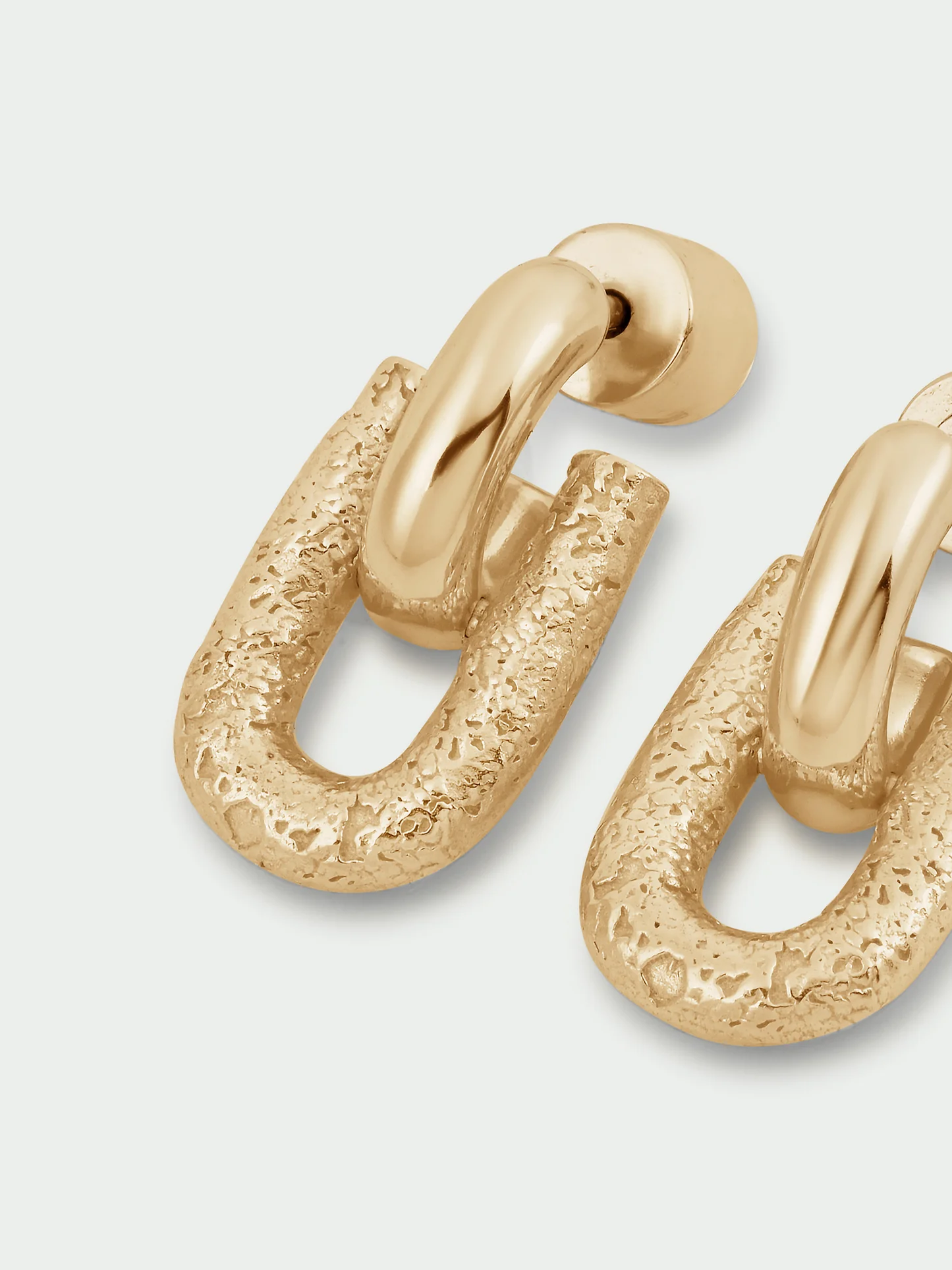 Tutti & Co Evolve Earrings Gold - Image 5
