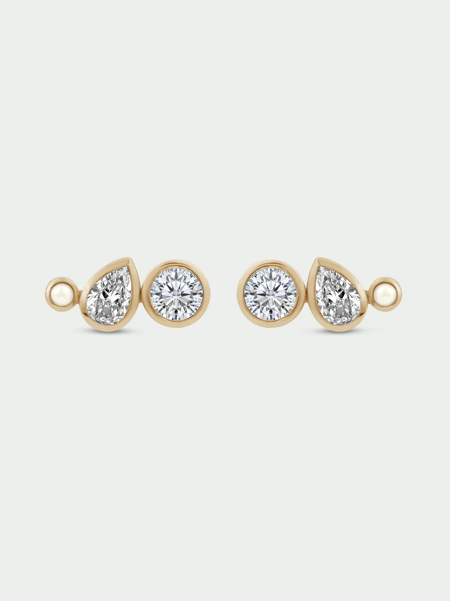 Tutti & Co Pure Earrings Gold EA798G - Image 4