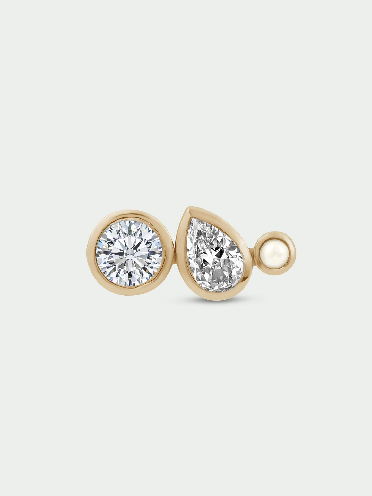 Tutti & Co Pure Earrings Gold EA798G - Image 5