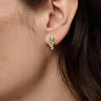 Tutti at Gifted Boston Spa - Pure Earrings Gold EA798G