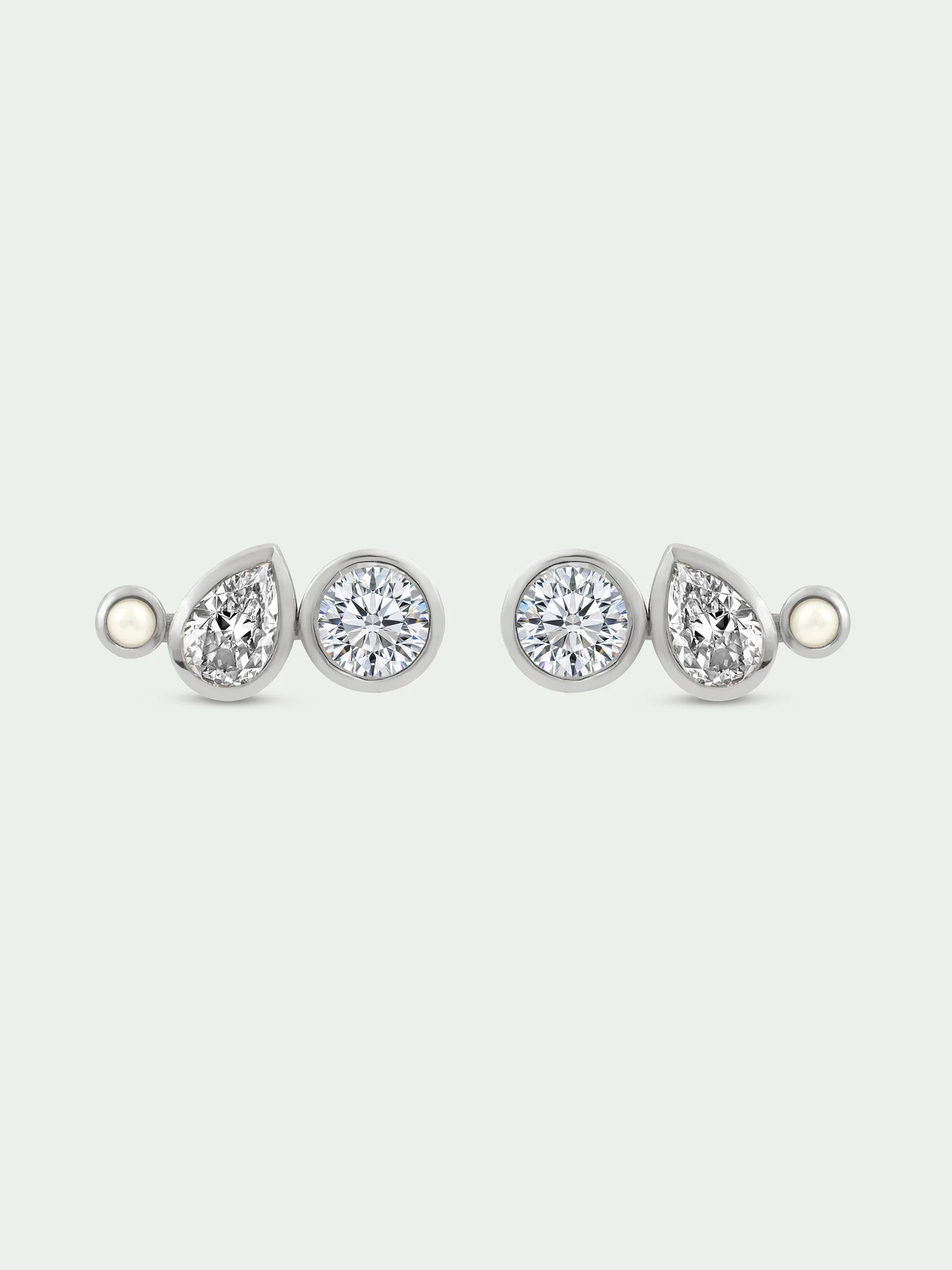 Tutti & Co Pure Earrings Silver EA798S - Image 2