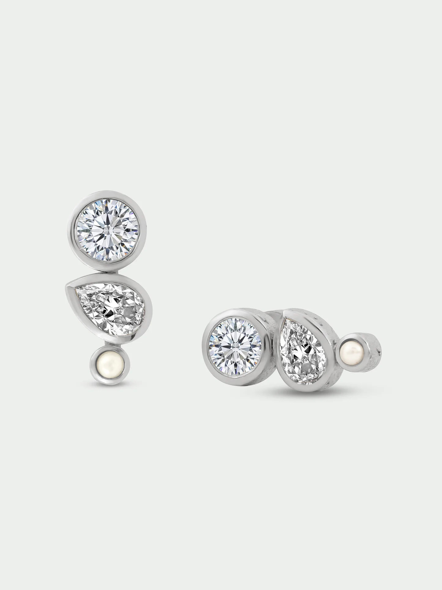 Tutti & Co Pure Earrings Silver EA798S - Image 5