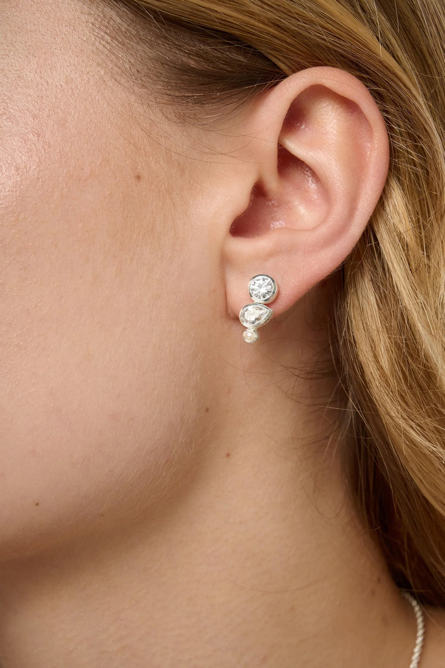 Tutti & Co Pure Earrings Silver EA798S - Image 6