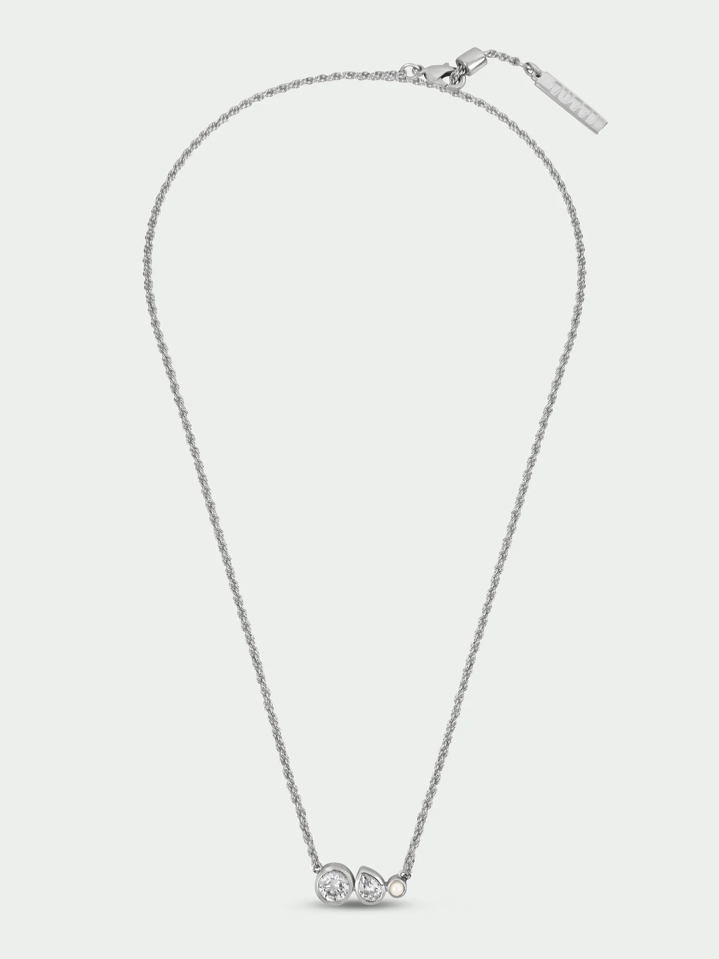 Tutti & Co Pure Necklace Silver NE829S - Image 2