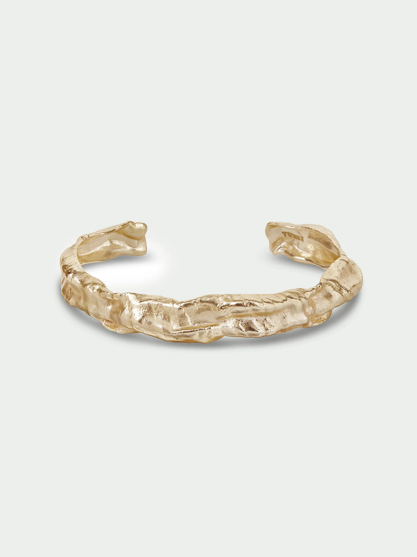 Tutti & Co Wax Bangle Gold BR746G - Image 3