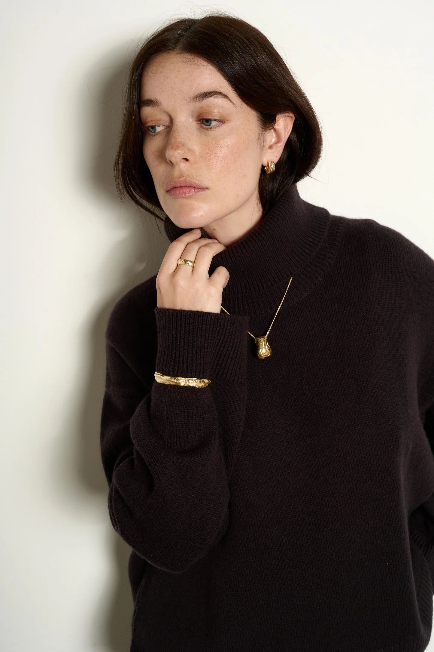 Tutti & Co Wax Bangle Gold BR746G - Image 6
