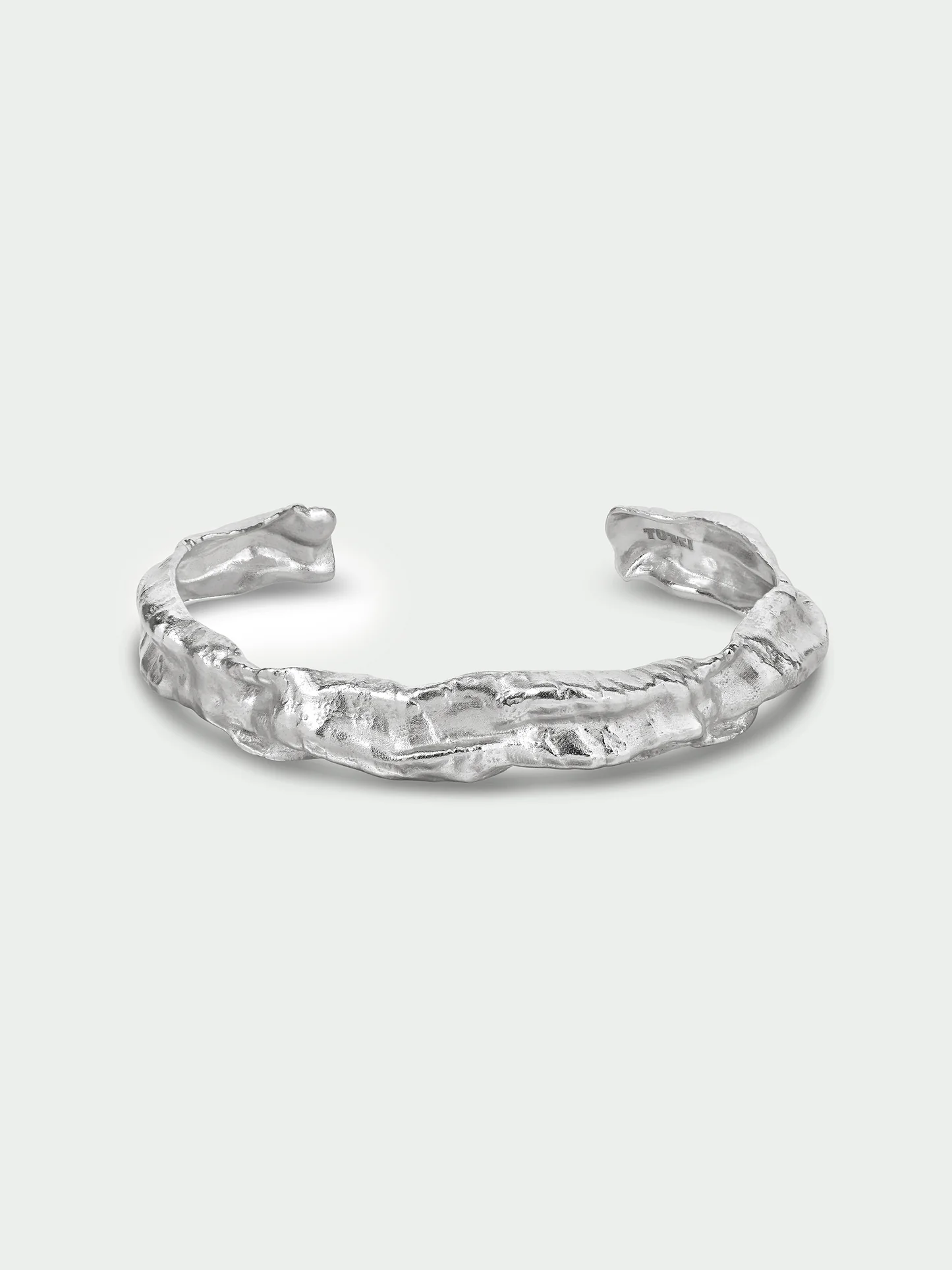 Tutti & Co Wax Bangle Silver BR746S - Image 2