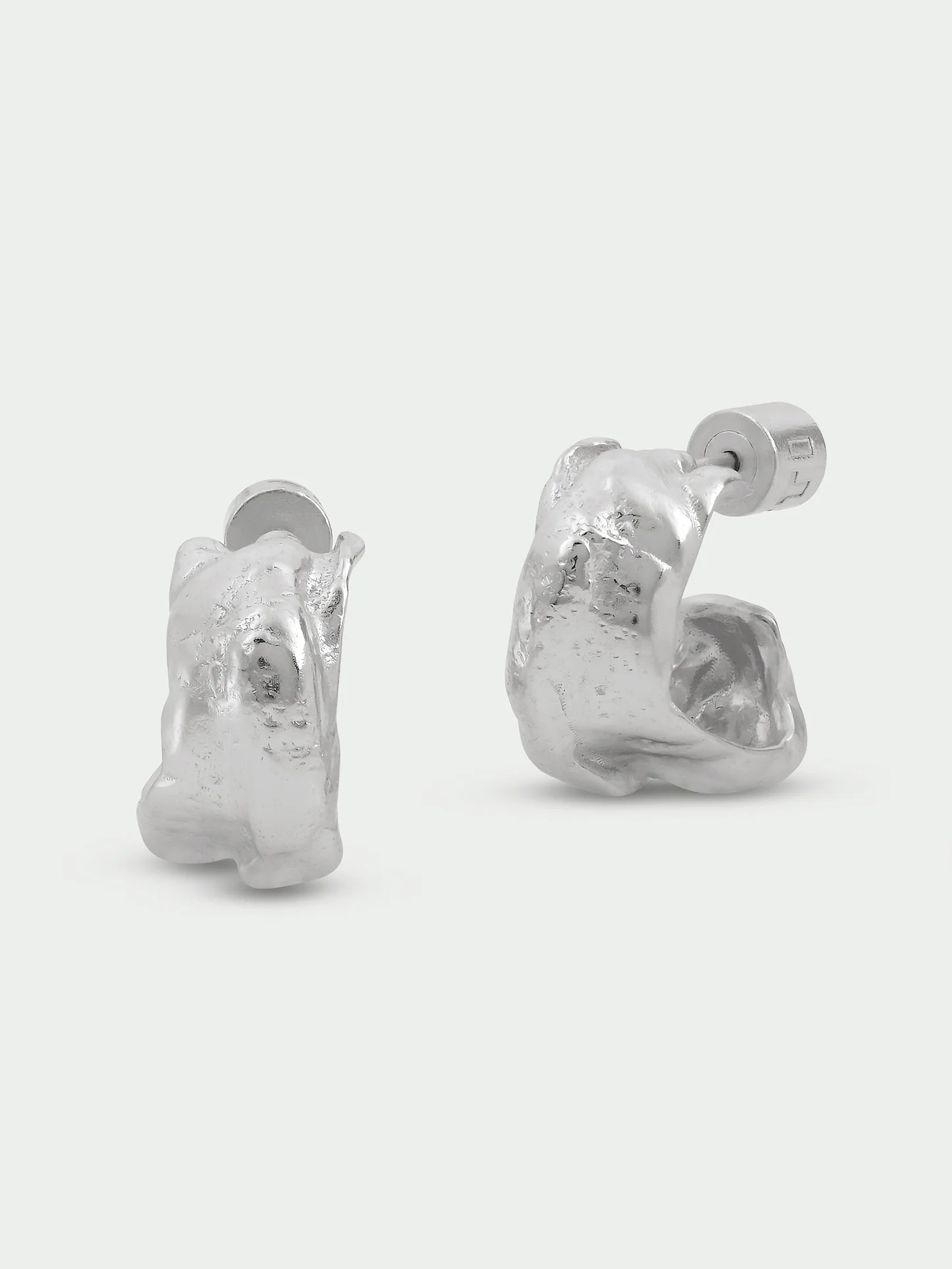 Tutti & Co Wax Earrings Silver EA789S - Image 4