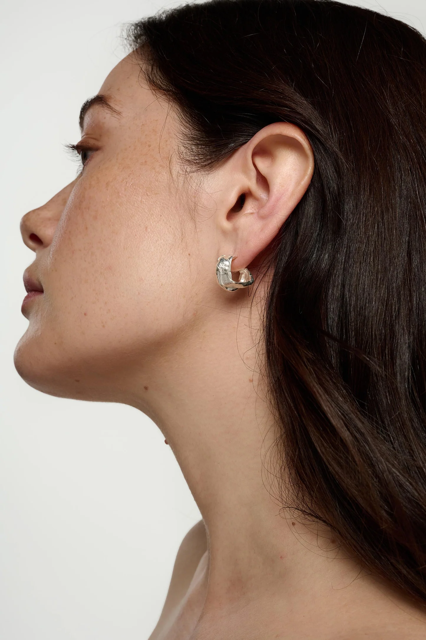 Tutti & Co Wax Earrings Silver EA789S