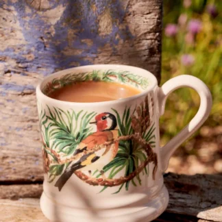 Emma Bridgewater at Gifted Boston Spa - Goldfinch in Spruce Mug