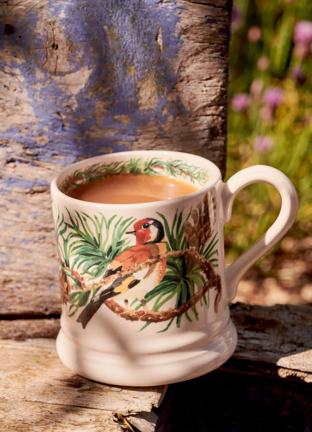 Emma Bridgewater at Gifted Boston Spa - Goldfinch in Spruce Mug