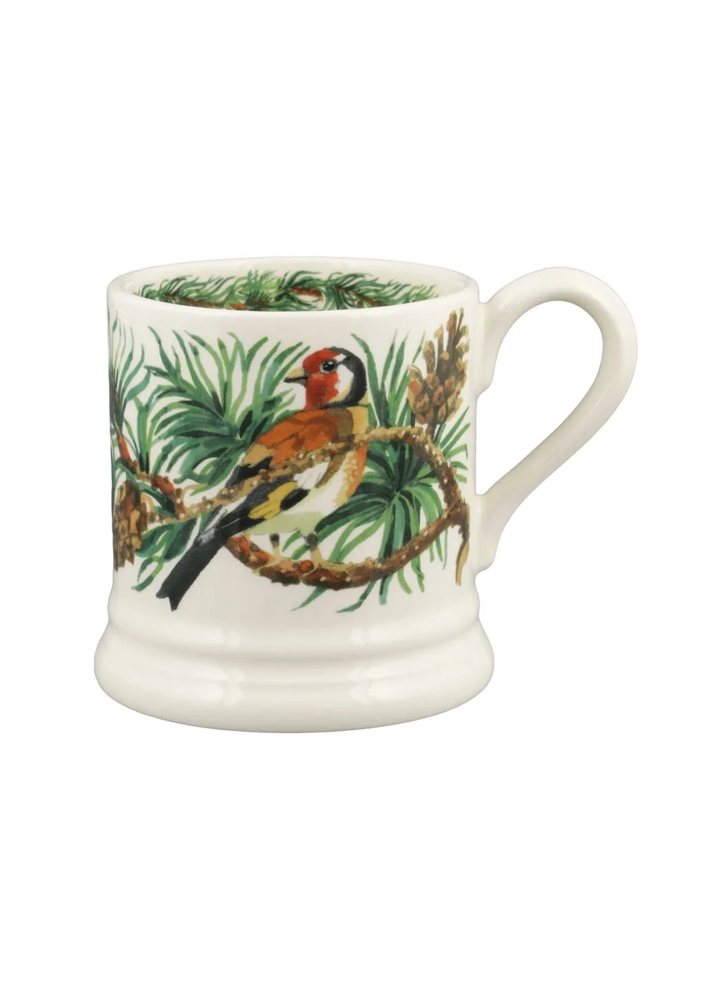 Emma Bridgewater Goldfinch in Spruce 1/2 Pint Mug - Image 2
