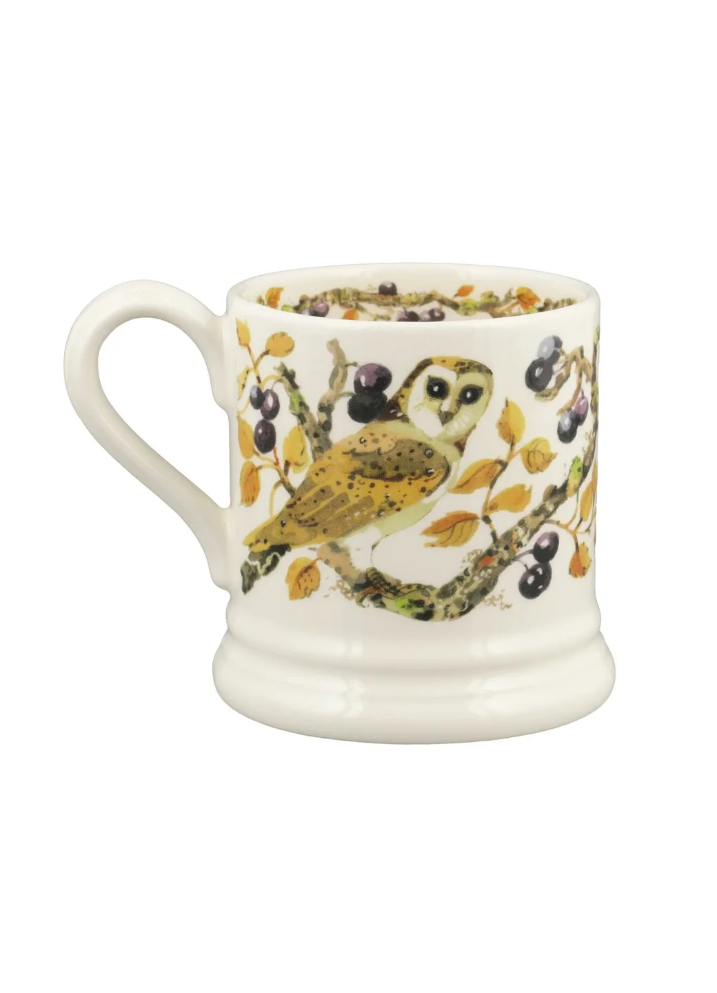 Emma Bridgewater Owl in Sloe Berries 1/2 Pint Mug - Image 4