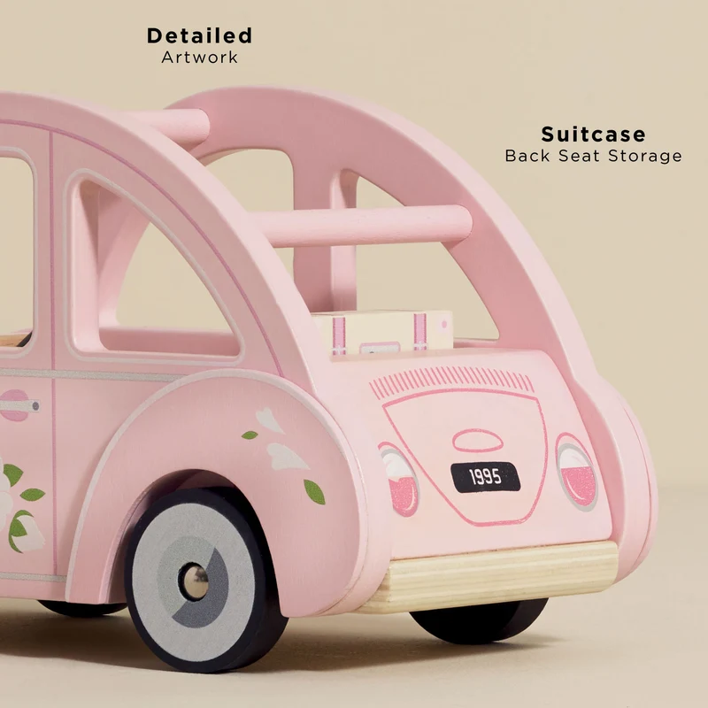 Le Toy Van Wooden Sophie's Car - Image 5