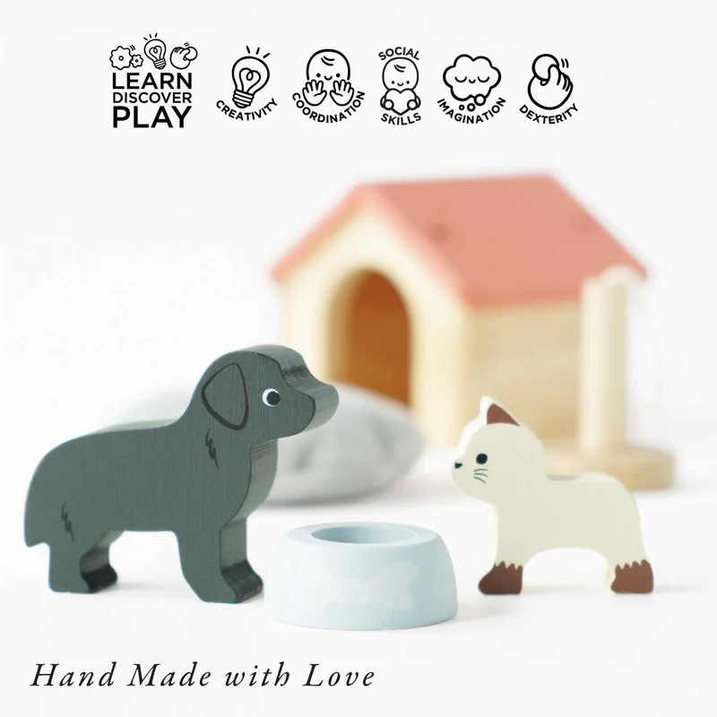 Le Toy Van Wooden Pet Set - Image 4