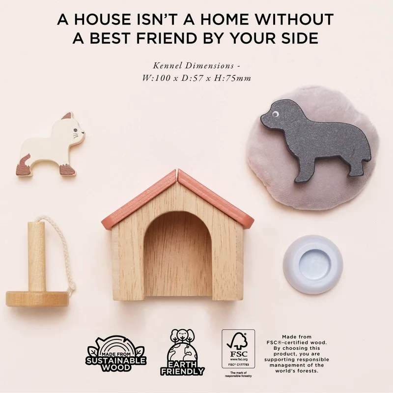 Le Toy Van Wooden Pet Set - Image 5