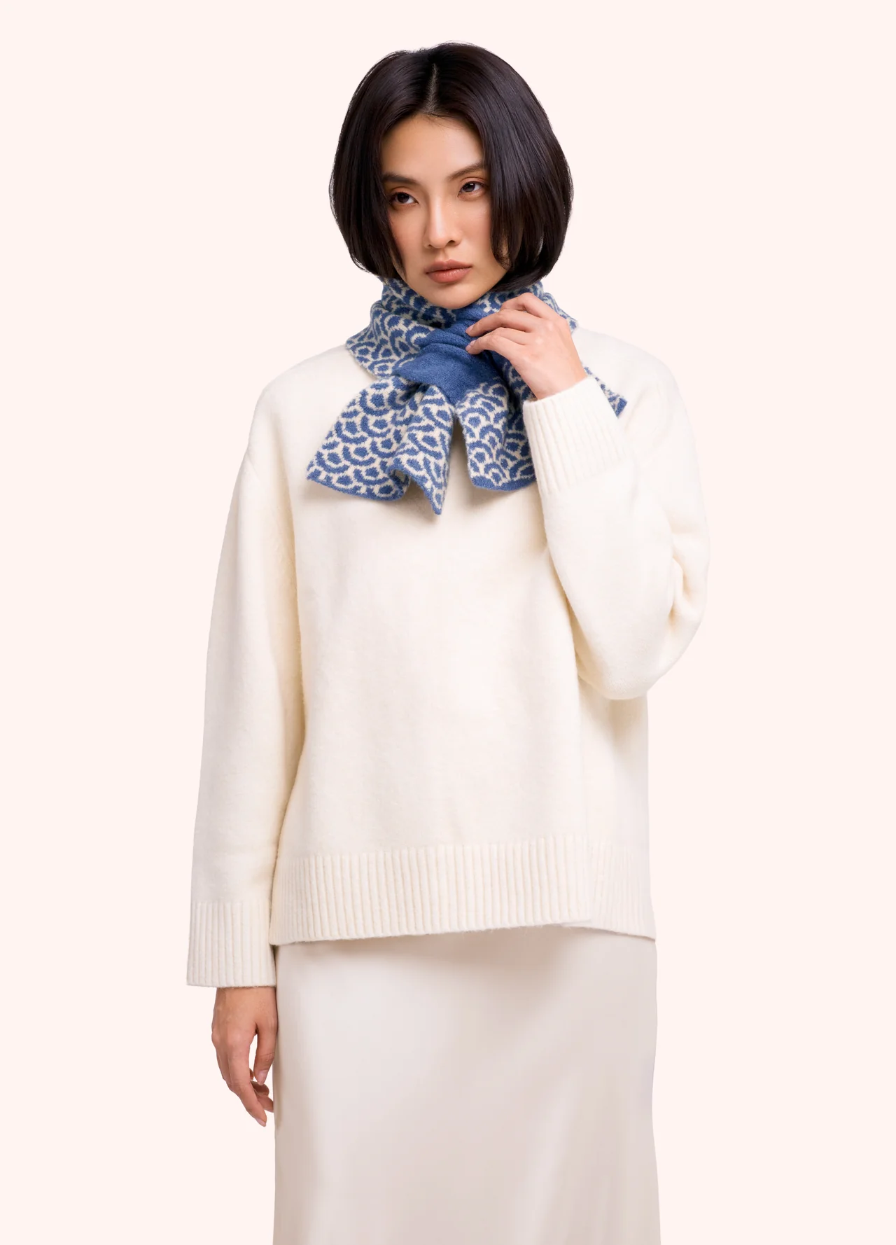 Powder Agatha Scarf Denim Mix