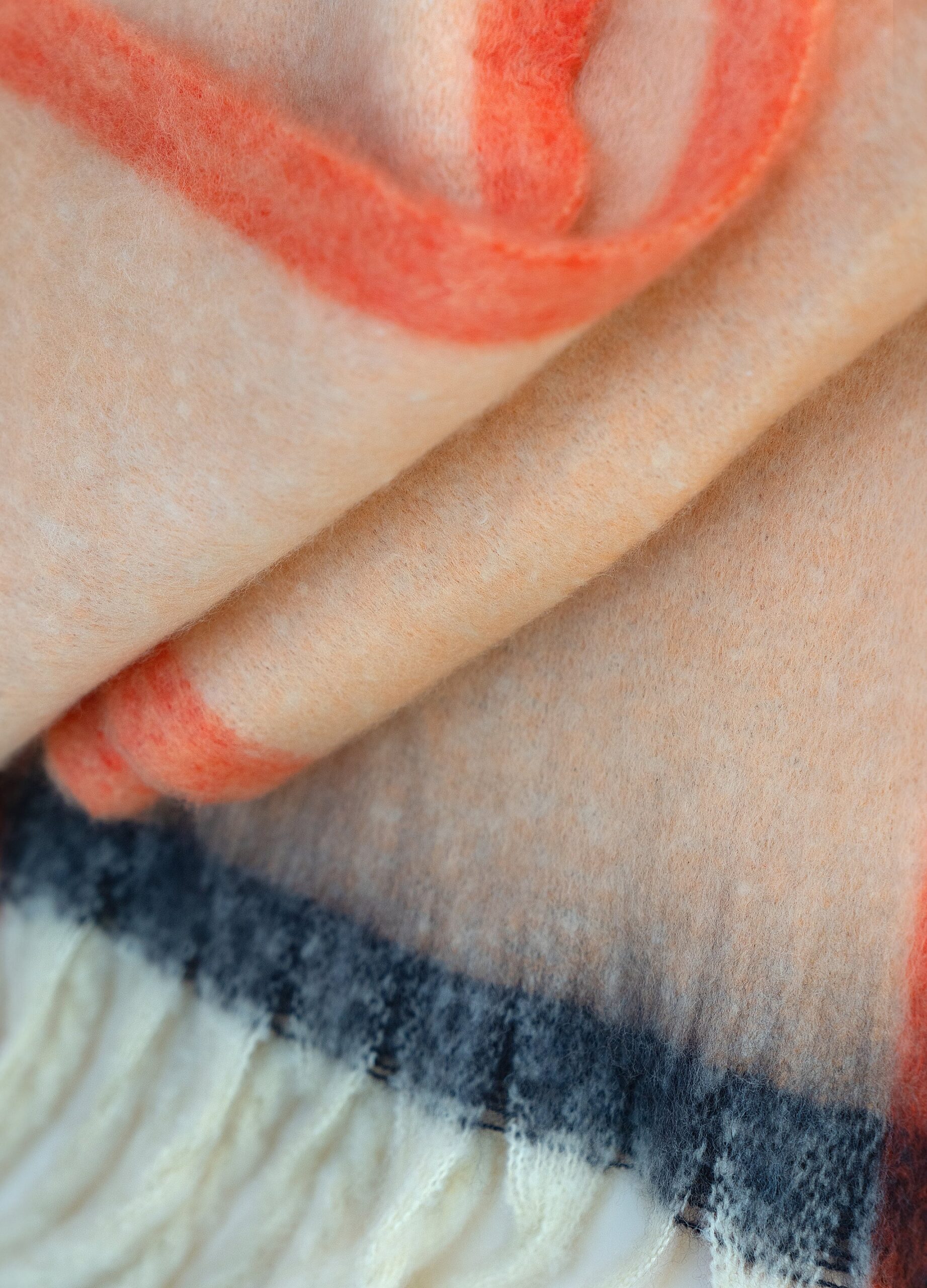 Powder Aria Cosy Scarf Peach - Image 2