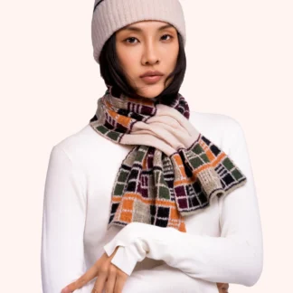 Powder Dani Scarf Damson Mix