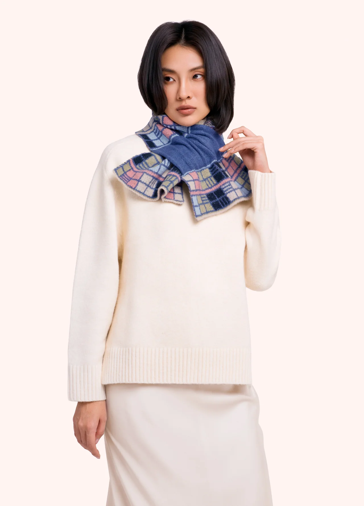 Powder Dani Scarf Denim Mix