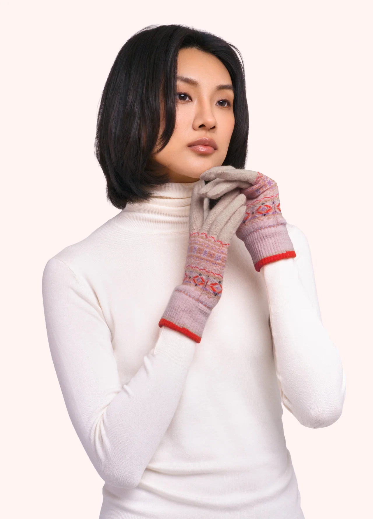Powder at Gifted Boston Spa - Fair Isle Gloves Cream